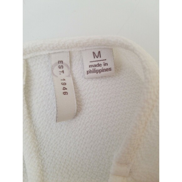 Est 1946 Womens Size Medium Top Blouse Bell Sleeve Tie Front NWOT Ivory color - Picture 5 of 5